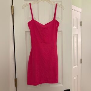 Susana Monaco Hot Pink Mini Dress